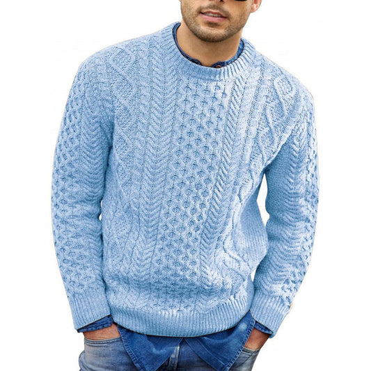 Damon | Men's Crew Neck Knit Sweater
