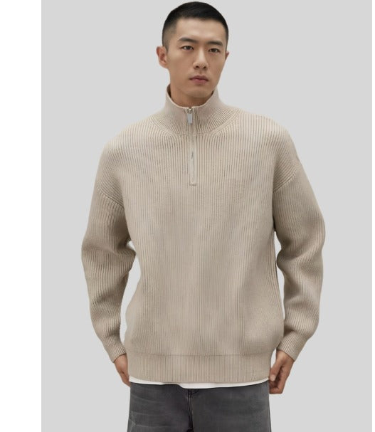 Alfie | Men's Quarter-Zip Sweater